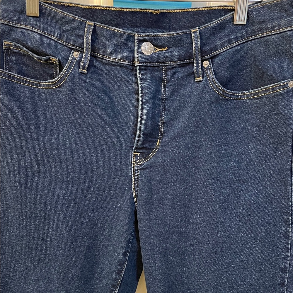 Levi's Women's Skinny Jeans - Dark Blue Denim